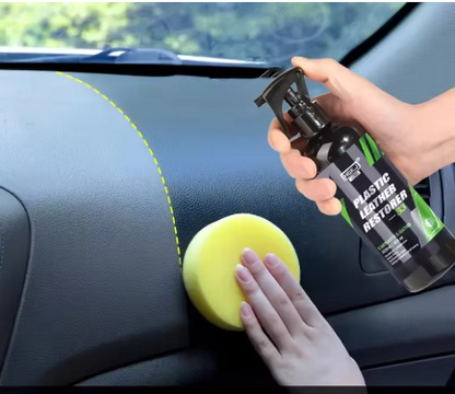 Car Plastic Leather Restorer Spray