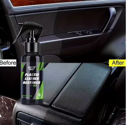 Car Plastic Leather Restorer Spray